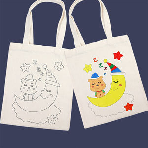 <span class=keywords><strong>Sac</strong></span> fourre-tout en toile de coton moyen et mignon pour enfants <span class=keywords><strong>sac</strong></span> <span class=keywords><strong>à</strong></span> <span class=keywords><strong>main</strong></span> écologique et personnalisé bricolage <span class=keywords><strong>sac</strong></span> <span class=keywords><strong>à</strong></span> provisions pas cher <span class=keywords><strong>livre</strong></span> de coloriage <span class=keywords><strong>sac</strong></span> shopping - Product Image 3