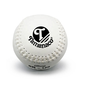 Pelota de Sóftbol de Lanzamiento Lento <span class=keywords><strong>Tamanaco</strong></span> SB-120 de 12 Pulgadas en Piel Sintética de PVC Blanca para Entrenamiento - Product Image 6