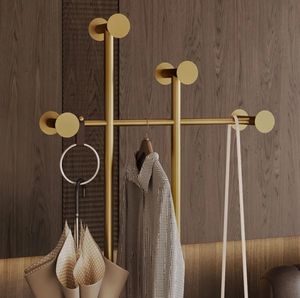 Porte-manteau suspendu à étagère simple détachable moderne pour meubles de salon ou de <span class=keywords><strong>dressing</strong></span> à la maison - Product Image 5