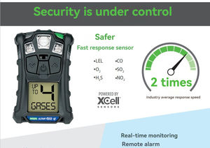 <span class=keywords><strong>MSA</strong></span> O2 ir 4XR O2 CO H2S metan yanıcı gazlar için taşınabilir Multigas dedektörü şarj edilebilir pil stokta - Product Image 4