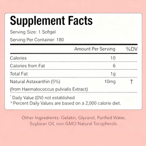 Suplemen <span class=keywords><strong>Astaxanthin</strong></span> Cocok untuk Pria dan Wanita  <span class=keywords><strong>Astaxanthin</strong></span> 10mg  Suplemen Makanan <span class=keywords><strong>Astaxanthin</strong></span>  Dapat - Product Image 4