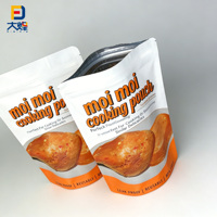 Sachet refermable personnalisé haute température réutilisable de qualité alimentaire avec logo, pochette de cuisson biodégradable Moimoi (type retort pouch)