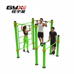 Station d'entraînement de calisthénie en acier pour <span class=keywords><strong>parc</strong></span> public, équipement de fitness extérieur pour entraînement de rue, OEM/ODM acceptés - Product Image 3