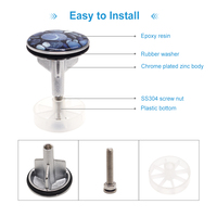 Bouchon de vidange de lavabo 40mm petit standard européen pour lavabo de salle de bain bouchon de lavabo