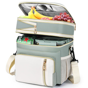 Lonchera Aislada <span class=keywords><strong>de</strong></span> Poliéster Personalizada con Iniciales para Mujer, 16L, Cierre <span class=keywords><strong>de</strong></span> Cremallera a Prueba <span class=keywords><strong>de</strong></span> Fugas, para Oficina y Viajes, Regalo para el Día <span class=keywords><strong>de</strong></span> <span class=keywords><strong>la</strong></span> <span class=keywords><strong>Madre</strong></span> - Product Image 5