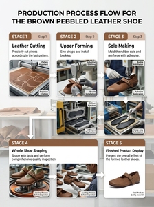 Mocassini Leggeri in Vera Pelle Mary Jane con Cinturino Monk, Lacci Intrecciati, Punta Tonda, Suola Morbida, <span class=keywords><strong>Scarpe</strong></span> Casual - Product Image 2