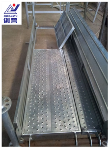 Hot bán ánh sáng & Heavy <span class=keywords><strong>Duty</strong></span> thép giàn giáo ván nhôm ringlock khung giàn giáo cho xây dựng xây dựng - Product Image 3