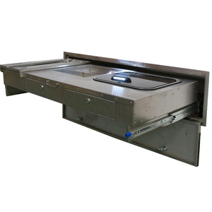 Oem — camping-car <span class=keywords><strong>caravane</strong></span>, fabriqué en usine, forme goutte d'eau, coulissant, cuisine - Product Image 1