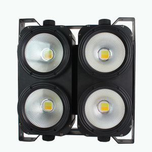 ไฟส่องเวที DMX Blinder 4x100w แสงวอร์มไวท์และคูลไวท์ Peaky 4Eyes 400w ไฟ LED สำหรับผู้ชม - Product Image 2