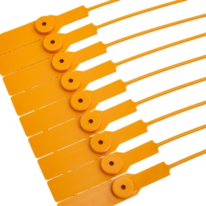 HS-PS 6003 Scellés plastiques anti-chute pour <span class=keywords><strong>colis</strong></span> de livraison express de vêtements, scellés de sécurité à serrage progressif - Product Image 1