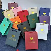 Sacs en carton recyclables de luxe pour bijoux, montres et lunettes de mariage, avec poignée en ruban et impression offset, pour petites entreprises