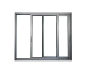Puertas Corredizas de Aluminio Insonorizadas con Doble Acristalamiento Templado de Diseño Posmoderno para Oficinas y Salas de Reuniones, Material Plástico - Product Image 6