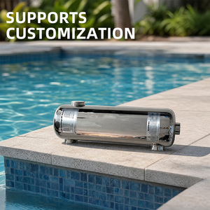 Bomba de Calor para <span class=keywords><strong>Piscina</strong></span> Huaxi con Carcasa de Acero Inoxidable, Ahorro de Energía para Piscinas Interiores y Exteriores - Product Image 1