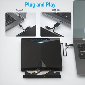 Lecteur <span class=keywords><strong>DVD</strong></span> externe 7-en-1 USB3.0 Type-C, <span class=keywords><strong>graveur</strong></span> <span class=keywords><strong>de</strong></span> CD/<span class=keywords><strong>DVD</strong></span>, lecteur portable, lecteur <span class=keywords><strong>de</strong></span> cartes SD/TF <span class=keywords><strong>pour</strong></span> ordinateur portable, ordinateur <span class=keywords><strong>de</strong></span> bureau, <span class=keywords><strong>Windows</strong></span>, MacOS - Product Image 3