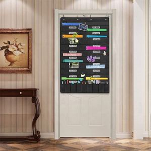 40 Pocket <b>Large</b> Capacity File Storage Bag Organizer Over the Door Wall Document Holder Bag - Product Image 4