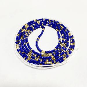 Perles de taille africaines colorées chaîne de corps à lacets bijoux de taille perles de taille en gros - Product Image 3