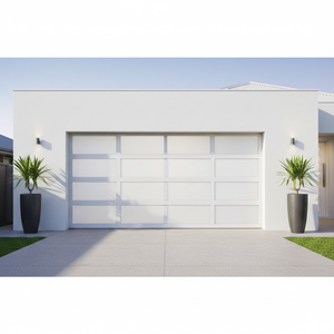 Porte d'entrée de <span class=keywords><strong>garage</strong></span> de luxe entièrement hermétique en verre encadré, résistante à la pluie, à l'humidité et à la poussière - Product Image 6