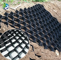 Промышленные сверхпрочные текстурированные георешетки из HDPE для стабилизации гравия, грунта, дорожных оснований и укрепления склонов на открытом воздухе