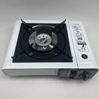 Réchaud à gaz butane portable pour le camping en plein air avec protection contre le vent, réchaud multi-usage pour barbecue, fondue et cuisine à domicile