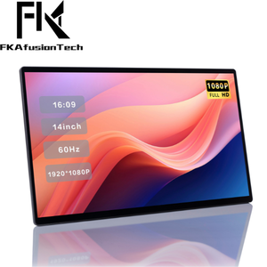 タッチ対応ポータブルモニター 14インチ 1920*1080 フルHD Type-C USB接続 PC/ノートパソコン拡張画面 - Product Image 4