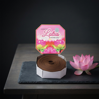 Aroma Premium Lembut Harum Kayu Cypress Wangi Nag Champa Indonesia, Kumpulan Dupa Kayu Cypress Tahan Lama untuk Aromaterapi Ruang Ibadah