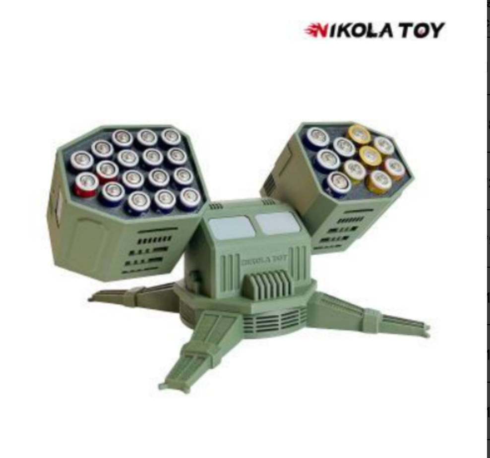 Battlefield Mech Cool Battery Storage Box