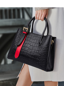 Sacs à main en cuir véritable tendance, sacs fourre-tout de luxe de grande capacité pour femmes, sacs à bandoulière - Product Image 2