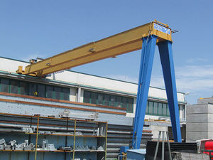 Grúa monoviga semipuerta de 10 toneladas estilo europeo, excavadora de orugas con caja de cambios profesional, frecuencia 20 30 40 toneladas - Product Image 6