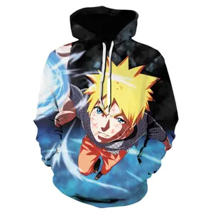 디자이너 새로운 남성 3d 인쇄 그래픽 애니메이션 천 자켓 Merch Sasuke Akatsuki Hoodies