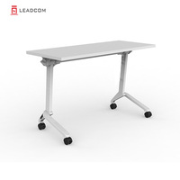Table de formation pliable LEADCOM Mateo LS-703 avec roulettes, mobilier de bureau et de salle de classe