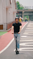 Scooter Eléctrico de 2 Ruedas con Motor de 300W, Precio de Fábrica, Stock en la UE, Scooter Eléctrico Plegable para Adultos