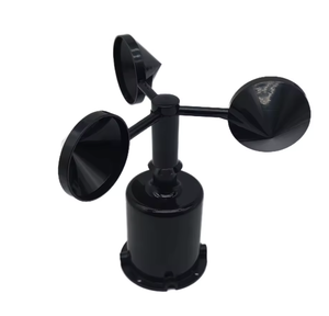 BoyAiot IP45 exterior protegido liga de alumínio DC5V/12V/24V anemômetro 0-70 m/s RS485 Modbus 4-20mA saída torre montada vento - Product Image 2