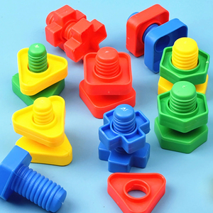 Nuevo diseño Unisex <span class=keywords><strong>tornillo</strong></span> tuerca combinación bloques de construcción clasificación construcción juguetes niños mejorando habilidades motoras finas - Product Image 5