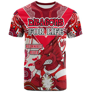 Nouveautés Prix d'usine St.George <span class=keywords><strong>Australie</strong></span> Illawarra T-<span class=keywords><strong>shirt</strong></span> personnalisé inspiré des autochtones Design <span class=keywords><strong>Rugby</strong></span> Fan Cadeau Commande en gros - Product Image 4