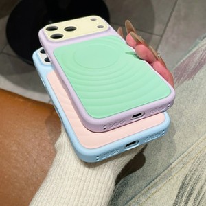 เคสโทรศัพท์มือถือ Fashion Dopa Mine Magnetic Wave สำหรับ iPhone 18 17 16 15 Pro Max สีนีออนด้าน ป้องกันการกระแทก - Product Image 3