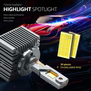 Tăng D1S D2S D2R D3S D4S D4R d5s D8S Led Đèn Pha Bóng đèn chuyển đổi Kit 160 Wát 30000lm, 6000K màu trắng, <span class=keywords><strong>HID</strong></span> để dẫn trực tiếp - Product Image 2