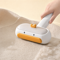 Rouleau anti-poils pour animaux de compagnie en plastique, écologique, de haute qualité, mignon, motif canard, chien, chat, pour poils courts/longs