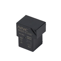Relais de démarrage de moteur numérique NNC Miniature PCB NEC NNC67E (T90) 12VDC 4 broches SPDT Électromagnétique scellé 30A Basse consommation Noir