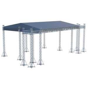 Sistema de armazón de techo de aleación de aluminio <span class=keywords><strong>Kender</strong></span>, armazón de techo de aluminio con pernos para escenario, armazón de iluminación para conciertos - Product Image 6