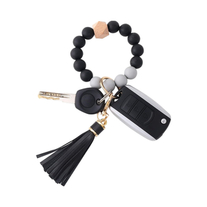 <span class=keywords><strong>Bracelet</strong></span> en perles de Silicone pour femmes porte-clés léger Style Anime motif de chat <span class=keywords><strong>bracelet</strong></span> porte-clés chaînes de <span class=keywords><strong>bracelet</strong></span> - Product Image 1