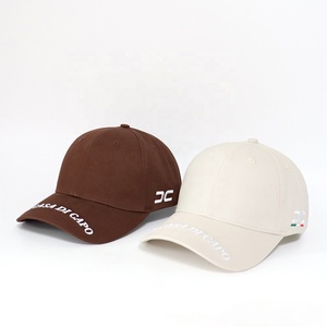Servizio OEM/ODM, Cappellini da Baseball Personalizzati con Logo Ricamato, Stile Europeo e Giapponese, Tinta Unita, per Uomo, Donna e Giovani, in Cotone a 6 Pannelli - Product Image 2