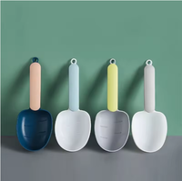 Cuillère multifonctionnelle pour farine, lait en poudre et riz, cuillère à long manche pour nourriture pour animaux, cuillère à nourriture pour chats, cuillère doseuse pour animaux