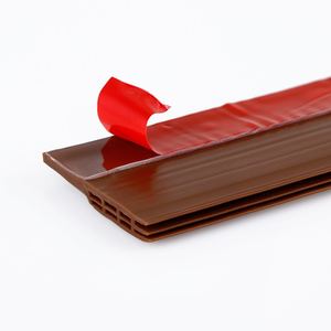 Bande d'étanchéité <span class=keywords><strong>de</strong></span> <span class=keywords><strong>porte</strong></span> en caoutchouc <span class=keywords><strong>de</strong></span> silicone auto-adhésive bande d'étanchéité <span class=keywords><strong>de</strong></span> bouchon <span class=keywords><strong>de</strong></span> <span class=keywords><strong>porte</strong></span> pour joint inférieur <span class=keywords><strong>de</strong></span> <span class=keywords><strong>porte</strong></span> en bois - Product Image 5