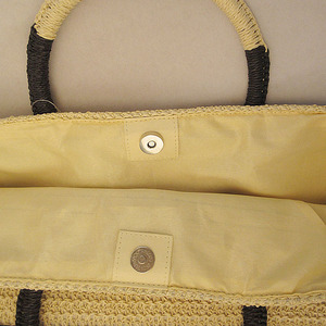 <span class=keywords><strong>Sac</strong></span> de plage tendance en paille de papier naturelle tressée, <span class=keywords><strong>sac</strong></span> fourre-tout en <span class=keywords><strong>corde</strong></span> de coton à rayures, poignée ronde - Product Image 5