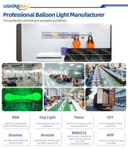เสาไฟบอลลูน LED ความสว่างสูง 700W สำหรับงานหนัก ใช้งานกลางแจ้ง แบบพกพา พร้อมขาตั้งกล้องอุตสาหกรรม - Product Image 5