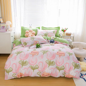 Nhà Máy Trực Tiếp Bán Trọng Lượng Nhẹ Mềm Polyester Sợi Nhỏ Bộ Đồ Giường Comforter Bộ Chăn Bao Gồm - Product Image 4