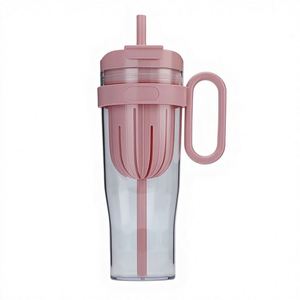 Bestselling 40oz Jumbo Iced Coffee Built-in <b>Tea</b> <b>Infuser</b> Double-Layered Straw Water Bottle Dual-Use Tumbler <b>Mug</b> Cup with Handle - Product Image 1