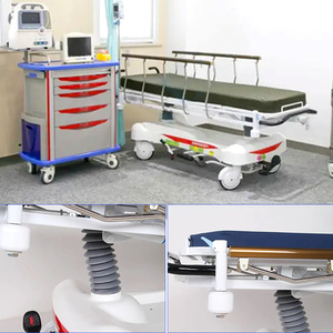 Carro de transporte hidráulico de lujo MJY-2 con plataforma elevadora, altura ajustable, para emergencias, para UCI y cuidado en residencias de ancianos - Product Image 3