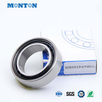 Bearing Bola Kontak Sudut MONTON 708C P4 8x22x7 mm Kecepatan Tinggi dengan Cage Fenolik 2RZ untuk Spindle CNC