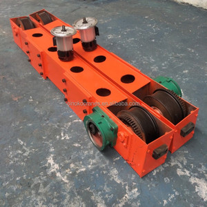 <span class=keywords><strong>Grue</strong></span> aérienne de Type européen à 2 roues, faisceau de chariot pour <span class=keywords><strong>camion</strong></span> fin de voyage, à Double bride - Product Image 2